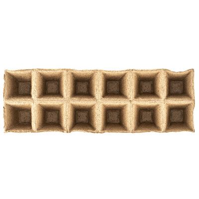 Кассета для рассады, 310 х 100 х 50 мм, 12 ячеек, торфяная, 3 шт, купить в Москве с доставкой по всей России | ProtosMarket.ru