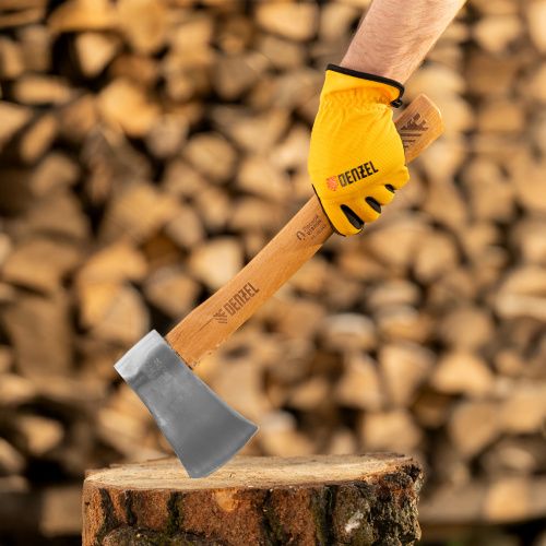 Топор кованый, 900 г, американский тип, буковая рукоятка, 430мм, EFP Denzel купить в Москве с доставкой по всей России | ProtosMarket.ru