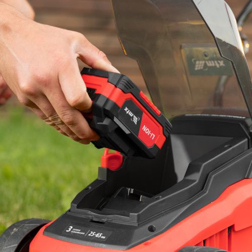 Газонокосилка аккумуляторная бесщеточная CLM-320, 320 мм, травосб. 30 л, Li-Ion, 20 В MTX купить в Москве с доставкой по всей России | ProtosMarket.ru