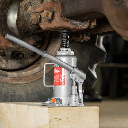 Домкрат гидравлический бутылочный, 12 т, h подъема 230-465 мм Matrix по ценам производителя в Москве с доставкой по всей России