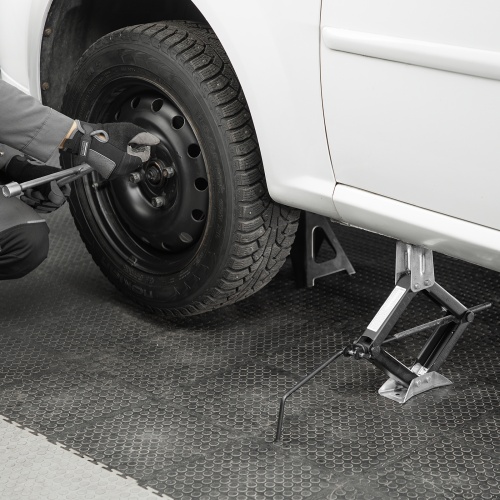 Домкрат ромбический винтовой универсальный ТУ 5.16-469-0213-04, 1.2 т, 135-410 мм Россия купить в Москве с доставкой по всей России | ProtosMarket.ru