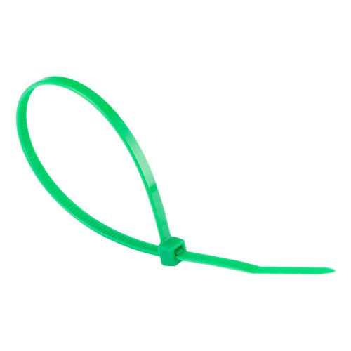 Хомуты, 200 x 3.6 мм, пластиковые, зеленые, 100 шт Сибртех купить в Москве с доставкой по всей России | ProtosMarket.ru