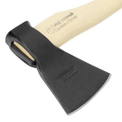 Топор кованный, в сборе, 1150/1500 г, деревянное топорище, 500 мм, А-1 купить в Москве с доставкой по всей России | ProtosMarket.ru