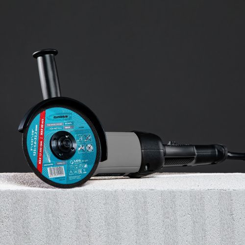 Круг отрезной по металлу, 125 х 1,0 х 22,2 мм, SWA60TBF, в метал.банке, 10 шт. Gross купить в Москве с доставкой по всей России | ProtosMarket.ru