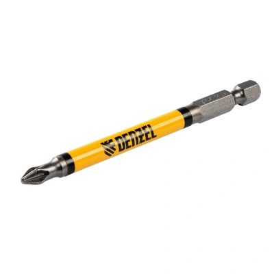 Бита PZ2х90, сталь S2, цилиндр., 10 шт. Е 6,3 Denzel купить в Москве с доставкой по всей России | ProtosMarket.ru