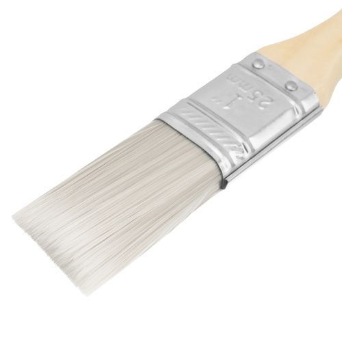 Кисть плоская для лаков "Евро" 1", искусственная щетина, деревянная ручка MTX купить в Москве с доставкой по всей России | ProtosMarket.ru