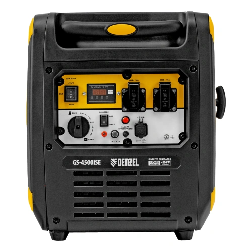 Генератор инверторный GS-4500iSE, 4,5 кВт, 230 В, закрытый корпус, электростартер Denzel купить в Москве с доставкой по всей России | ProtosMarket.ru