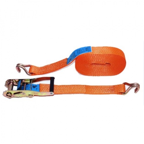 Ремень стяжной  2,5 / 5 тн, РС 5 м x 50 мм, полиэстер, с крюками, храповиком | СибТаль купить в Москве с доставкой по всей России | ProtosMarket.ru