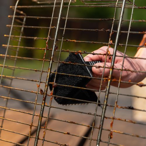 Щетка для чистки гриля 3 в 1 (щетка, скребок, губка) Camping Palisad купить в Москве с доставкой по всей России | ProtosMarket.ru