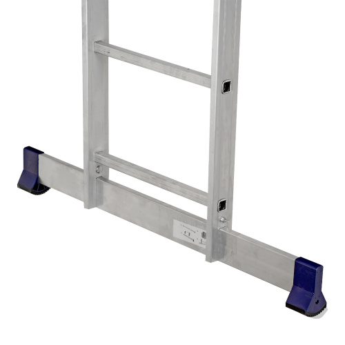 Лестница, 3 х 13 ступеней, алюминиевая, трехсекционная, Сибртех купить в Москве с доставкой по всей России | ProtosMarket.ru