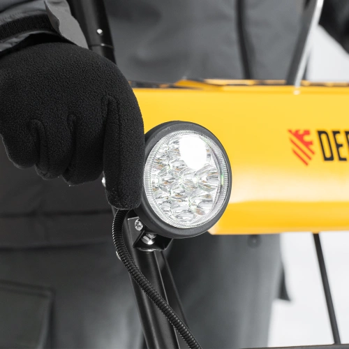 Бензиновая снегоуборочная машина SBM 610, 212 cc, ручной старт, фара Denzel купить в Москве с доставкой по всей России | ProtosMarket.ru