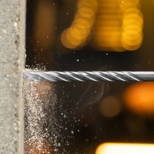 Бур по бетону, цельная крестовая пластина, 6x165 мм, SDS PLUS Denzel купить в Москве с доставкой по всей России | ProtosMarket.ru