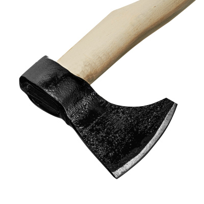 Топор кованый, в сборе, 700/950 г, деревянное топорище, 400 мм, таежный "Олень" купить в Москве с доставкой по всей России | ProtosMarket.ru