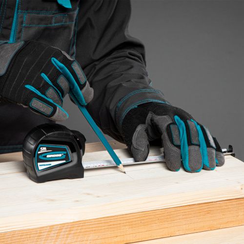 Рулетка "Doppelhaken",5 м x 25 мм,двухсторонний зацеп,Нейлон,двусторонняя шкала,автоматическая фиксация Gross купить в Москве с доставкой по всей России | ProtosMarket.ru