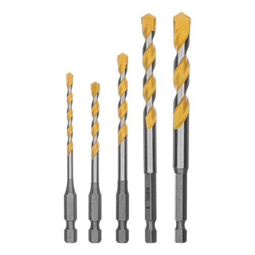 Набор сверл универсальных, Multi cut, 4-10 мм, 5 шт Denzel купить в Москве с доставкой по всей России | ProtosMarket.ru