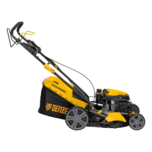 Газонокосилка бензиновая GLD-460SP, 146 куб.см, ширина 46 см, привод 7 уровней, травосборник 50 л Denzel купить в Москве с доставкой по всей России | ProtosMarket.ru