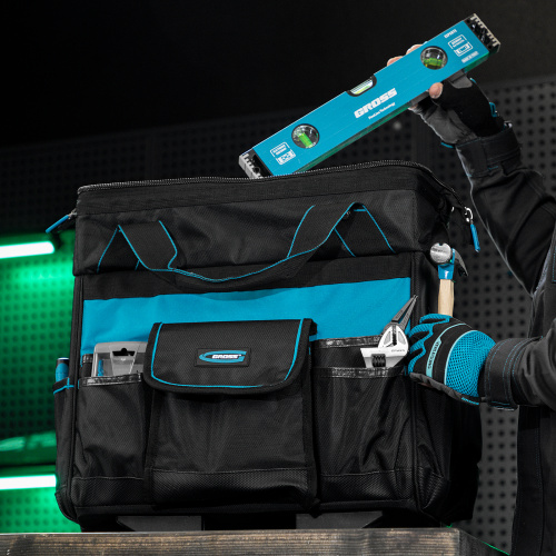 Сумка для инструмента, 460х240х340мм, выдвижная рукоятка, колеса Gross купить в Москве с доставкой по всей России | ProtosMarket.ru