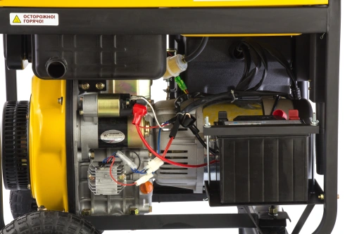 Генератор дизельный DD6300Е, 5.0 кВт, 220 В/50 Гц, 15 л, электростартер Denzel купить в Москве с доставкой по всей России | ProtosMarket.ru