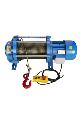 Лебедка электрическая  750 кг  70 м с канатом 380 В TOR KCD* купить в Москве с доставкой по всей России | ProtosMarket.ru