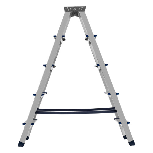 Стремянка двусторонняя 5 ступеней, алюминиевая, Сибртех купить в Москве с доставкой по всей России | ProtosMarket.ru