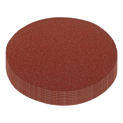 Круг абразивный на ворсовой подложке под "липучку", P 80, 125 мм, 10 шт Matrix купить в Москве с доставкой по всей России | ProtosMarket.ru