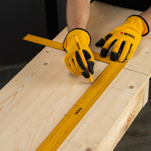 Угольник стальной, 400 х 600 мм Denzel купить в Москве с доставкой по всей России | ProtosMarket.ru