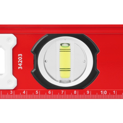 Уровень алюминиевый, фрезерованный, 3 глазка, рукоятки, 1000 мм Matrix купить в Москве с доставкой по всей России | ProtosMarket.ru