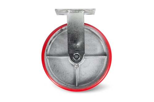 Колесо большегрузное неповоротное FCp 54 125 мм полиуретановое (F) купить в Москве с доставкой по всей России | ProtosMarket.ru