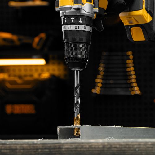 Сверло спиральное по металлу 11 x 142 мм, Р6М5, Golden Tip  Denzel купить в Москве с доставкой по всей России | ProtosMarket.ru