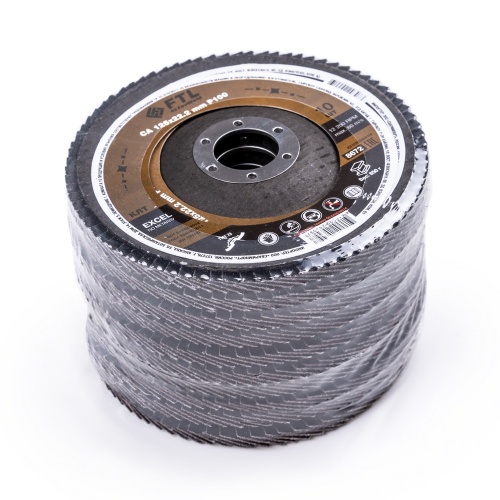 Круг лепестковый для шлифования по металлу FTL Excel 29 125 х 22,2 мм P100 купить в Москве с доставкой по всей России | ProtosMarket.ru