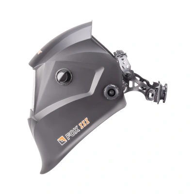 Маска сварщика FOX 3 "черная" (ф-р АСФ 4/9-13 с внеш. и внутр. рег.) без коробки купить в Москве с доставкой по всей России | ProtosMarket.ru