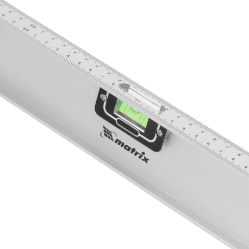 Уровень алюминиевый "Рельс", 1800 мм, 3 глазка (1 поворотный) Matrix купить в Москве с доставкой по всей России | ProtosMarket.ru