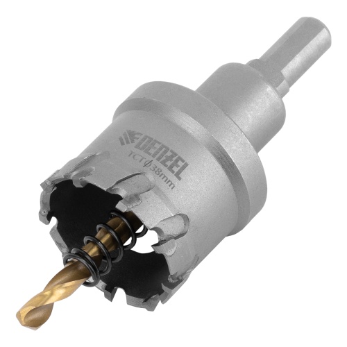 Коронка по металлу твердосплавная, 38 мм Denzel купить в Москве с доставкой по всей России | ProtosMarket.ru