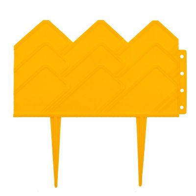 Бордюр "Уютный", 14х310 см, желтый, Palisad купить в Москве с доставкой по всей России | ProtosMarket.ru