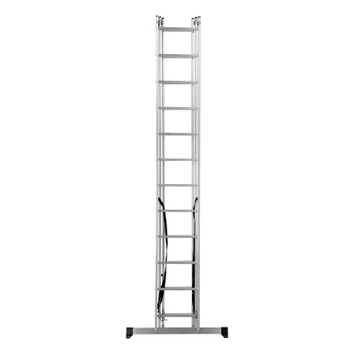 Лестница, 3 х 12 ступеней, алюминиевая, трехсекционная, Сибртех купить в Москве с доставкой по всей России | ProtosMarket.ru