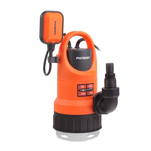 Насос дренажный PATRIOT F 600 D купить в Москве с доставкой по всей России | ProtosMarket.ru