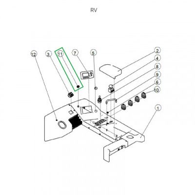 Замок зажигания с ключом для ричтрака RV (24V) купить в Москве с доставкой по всей России | ProtosMarket.ru