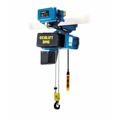 Таль электрическая цепная ТЭЦ OCALIFT DMG 0502D 500кг 6м 4/1м/мин, передвижная 20 м/мин, 380в купить в Москве с доставкой по всей России | ProtosMarket.ru