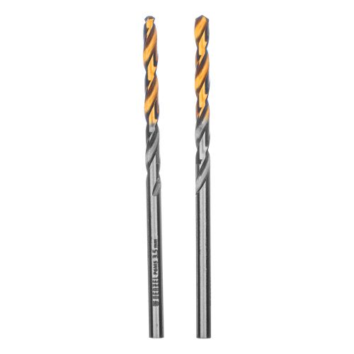 Сверло спиральное по металлу 3,5 x 70 мм, Р6М5, Golden Tip , 2шт. Denzel купить в Москве с доставкой по всей России | ProtosMarket.ru