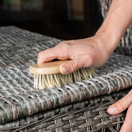 Щетка универсальная 155х65 мм, бамбуковая колодка Home Palisad купить в Москве с доставкой по всей России | ProtosMarket.ru