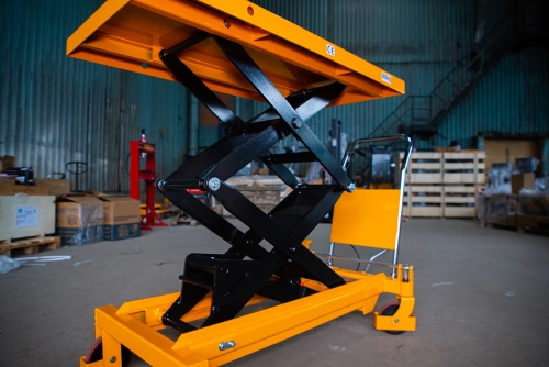 Стол подъемный передвижной 800 кг 475-1500 мм (1220х610 мм) XILIN SPS800 по ценам производителя в Москве с доставкой по всей России