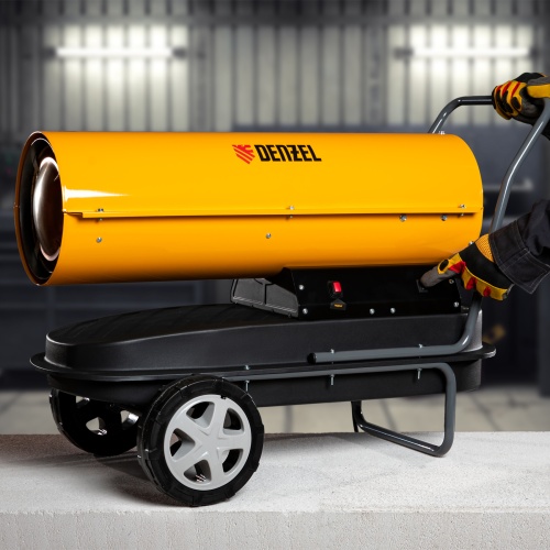 Дизельная тепловая пушка DHG-30, 30 кВт, 750 м3/ч, прямой нагрев Denzel купить в Москве с доставкой по всей России | ProtosMarket.ru