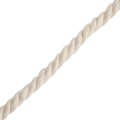 Веревка х/б, D 12 мм, L 11 м, крученая, 299 кгс Сибртех купить в Москве с доставкой по всей России | ProtosMarket.ru