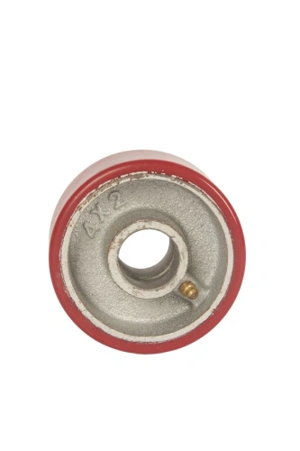 Колесо большегрузное P 46 100 мм полиуретановое на ось (F) по ценам производителя в Москве с доставкой по всей России