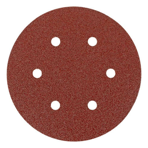Круг абразивный на ворсовой подложке под "липучку", перфорированный, P 60, 150 мм, 5 шт Matrix купить в Москве с доставкой по всей России | ProtosMarket.ru