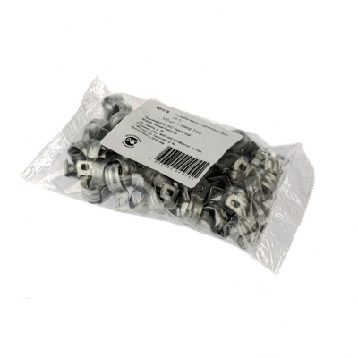 Скоба металлическая однолапковая, 16 мм, 100 шт Сибртех купить в Москве с доставкой по всей России | ProtosMarket.ru