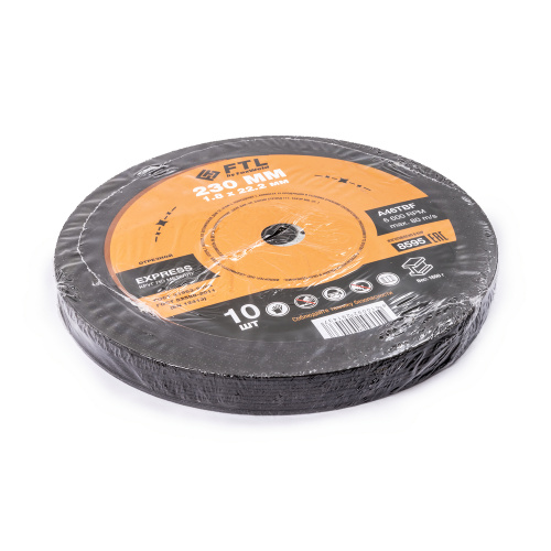 Круг отрезной по металлу FTL Express 230 х 1,8 х 22,2 мм A46TBF купить в Москве с доставкой по всей России | ProtosMarket.ru