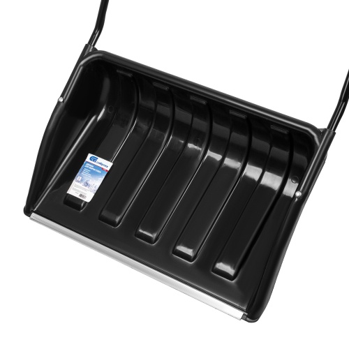 Движок для уборки снега пластиковый, 690х470х1420 мм, стальная рукоятка, Россия// Сибртех купить в Москве с доставкой по всей России | ProtosMarket.ru