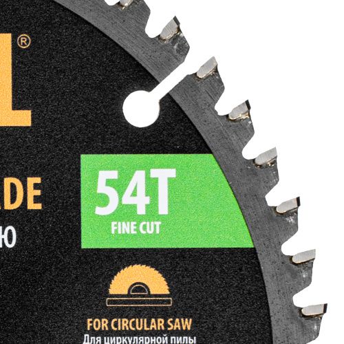 Пильный диск по алюминию ф160 х 20 мм, 54 зубьев Denzel купить в Москве с доставкой по всей России | ProtosMarket.ru