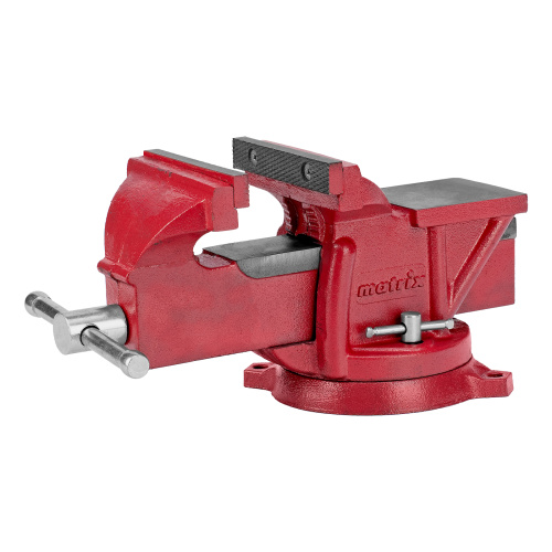 Тиски слесарные, 125 мм, поворотные, с наковальней Matrix купить в Москве с доставкой по всей России | ProtosMarket.ru